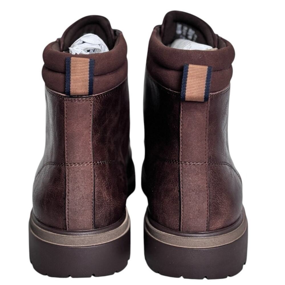 Dr Scholl’s Mens Grayton Dark Brown Mid Shaft Lace Up Boot Size 12 M NEW - Picture 6 of 10